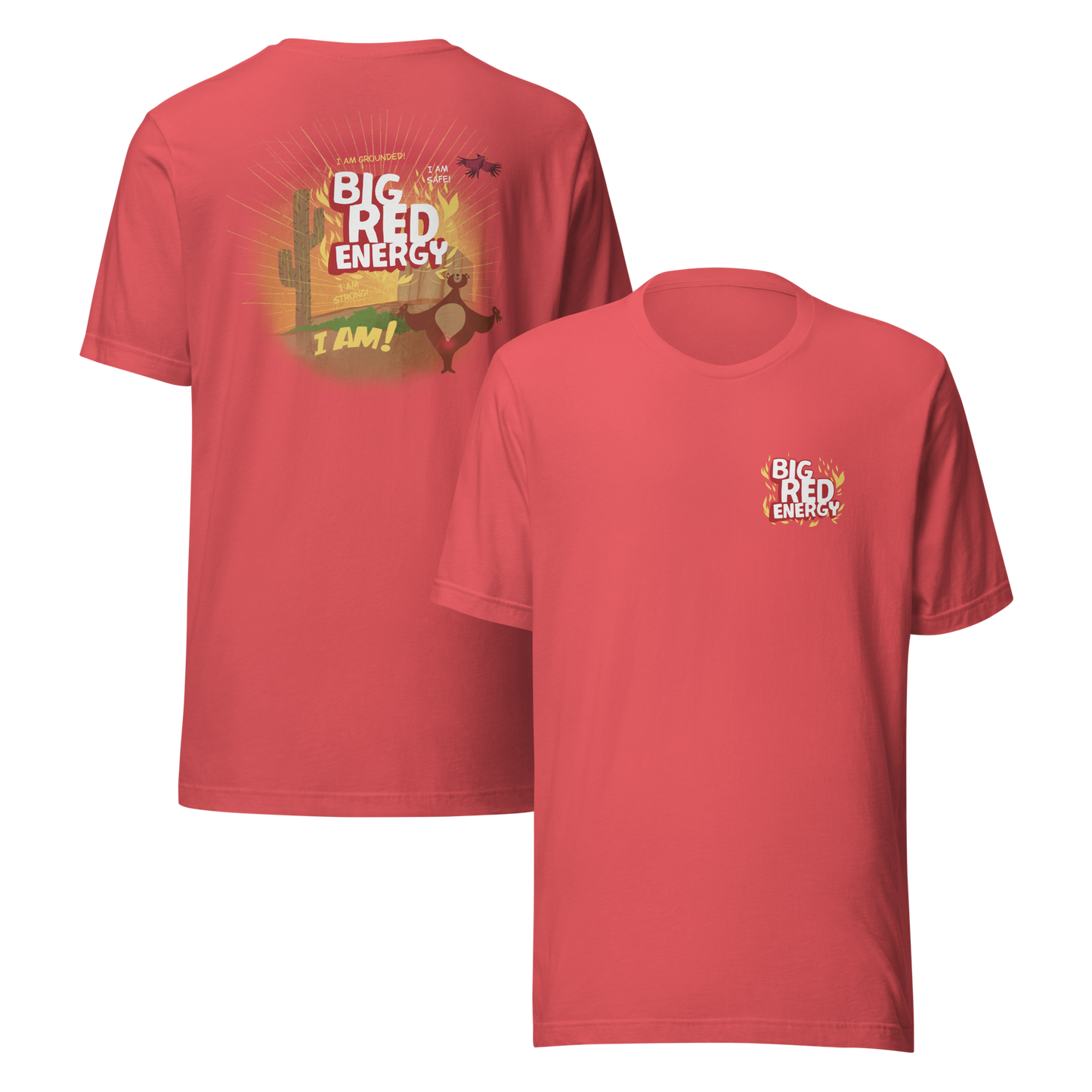 Big Red Energy | Adult Tee