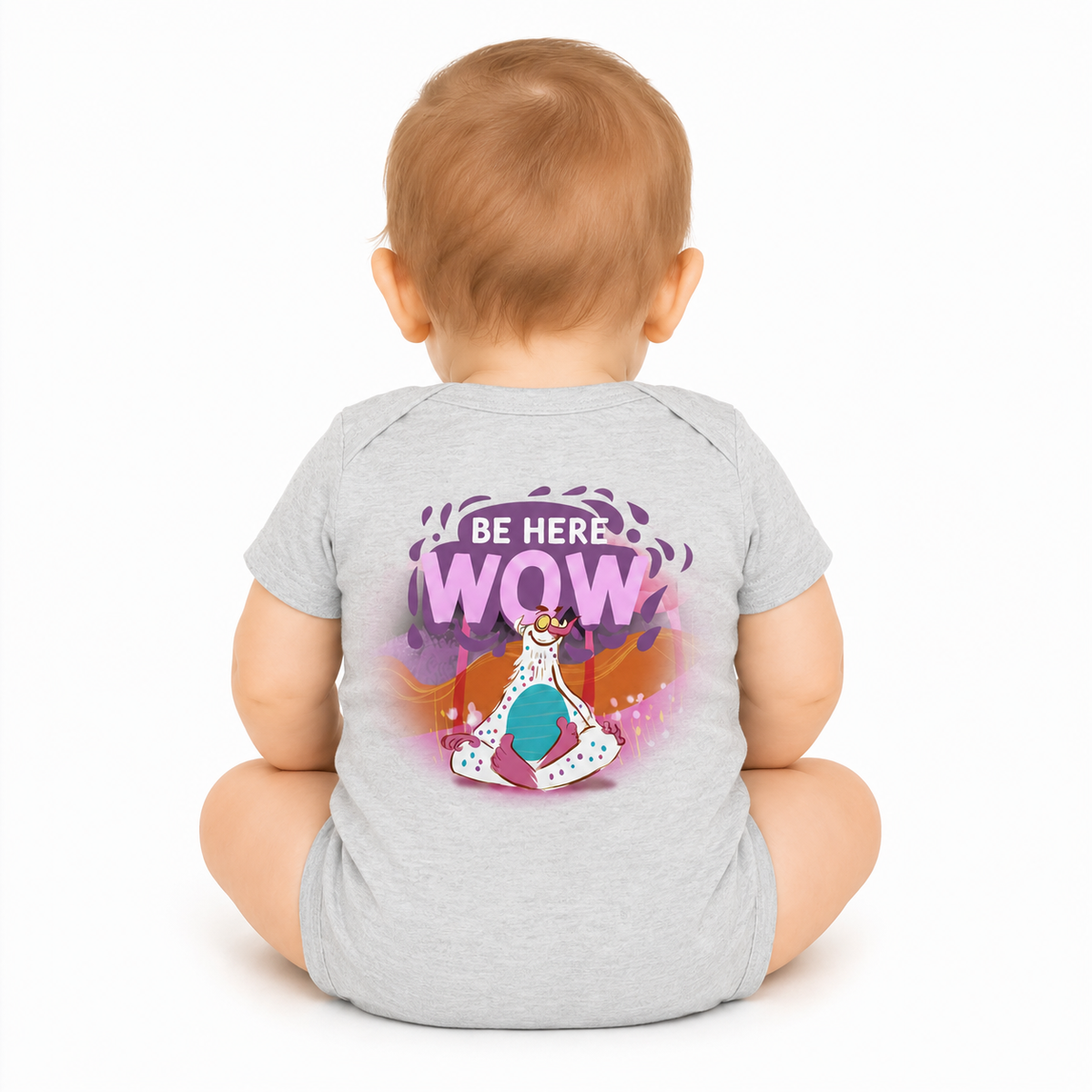 Be Here WOW | Baby Short Sleeve One Piece