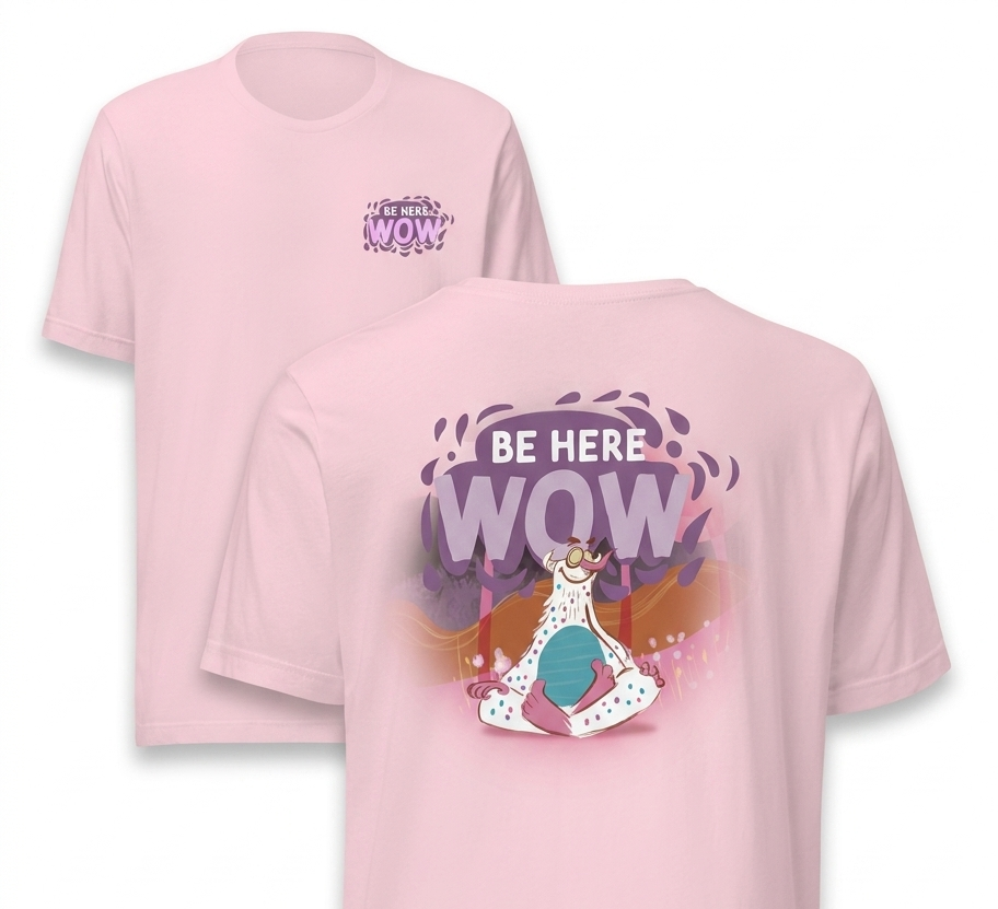 Be Here WOW | Adult Tee