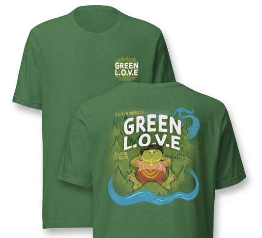 Green L.O.V.E | Adult Tee