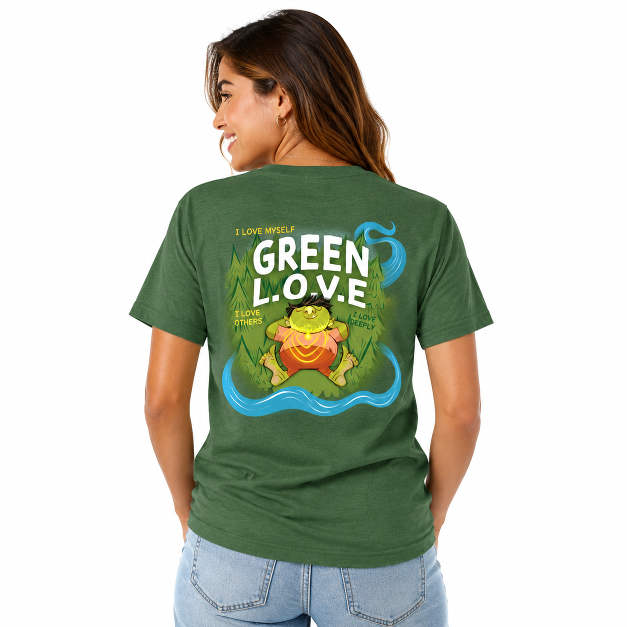 Green L.O.V.E | Adult Tee
