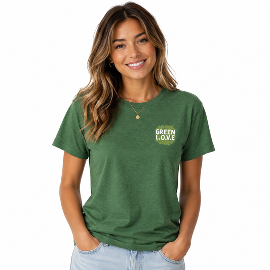Green L.O.V.E | Adult Tee