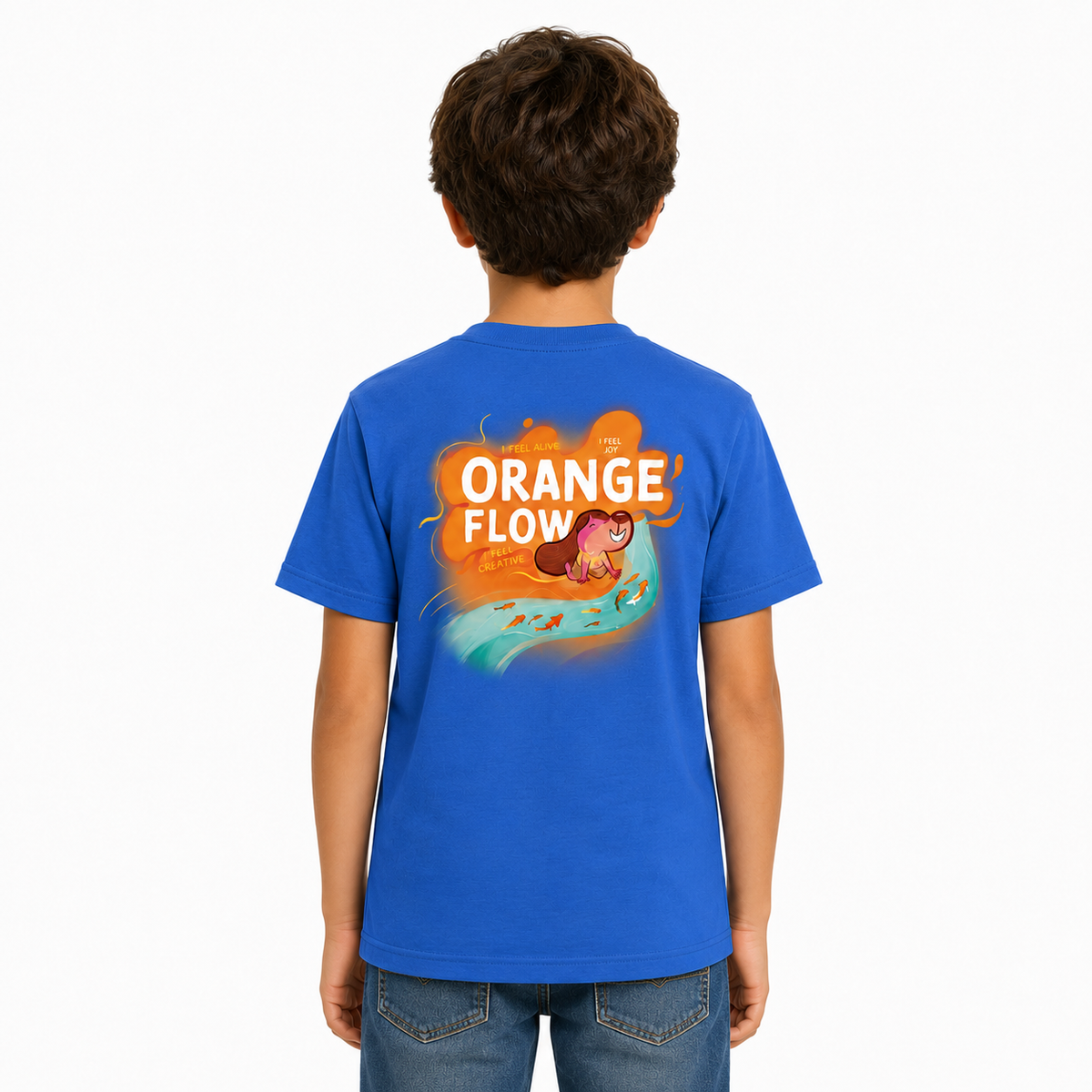 Orange Flow | Youth Tee