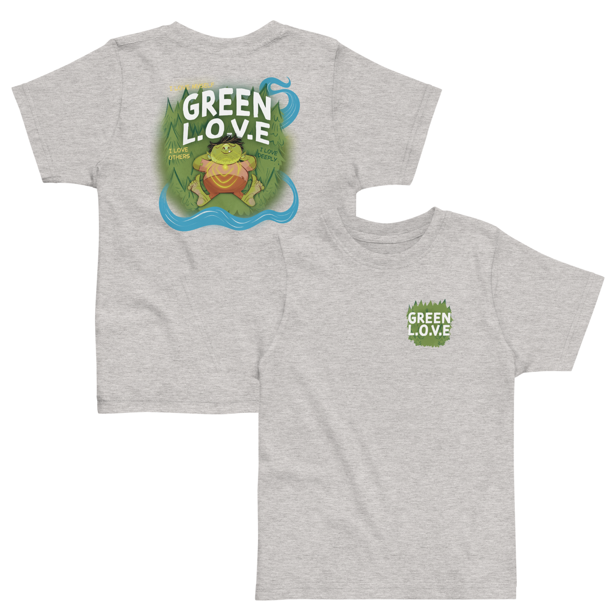 Green L.O.V.E | Toddler Tee