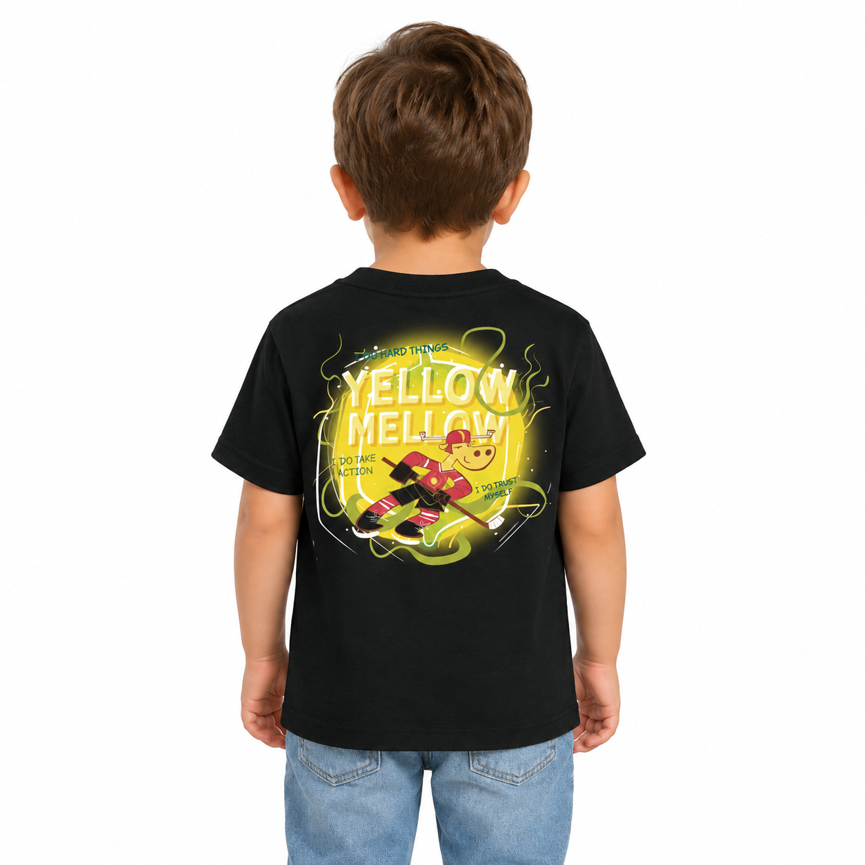 Yellow Mellow | Toddler jersey t-shirt