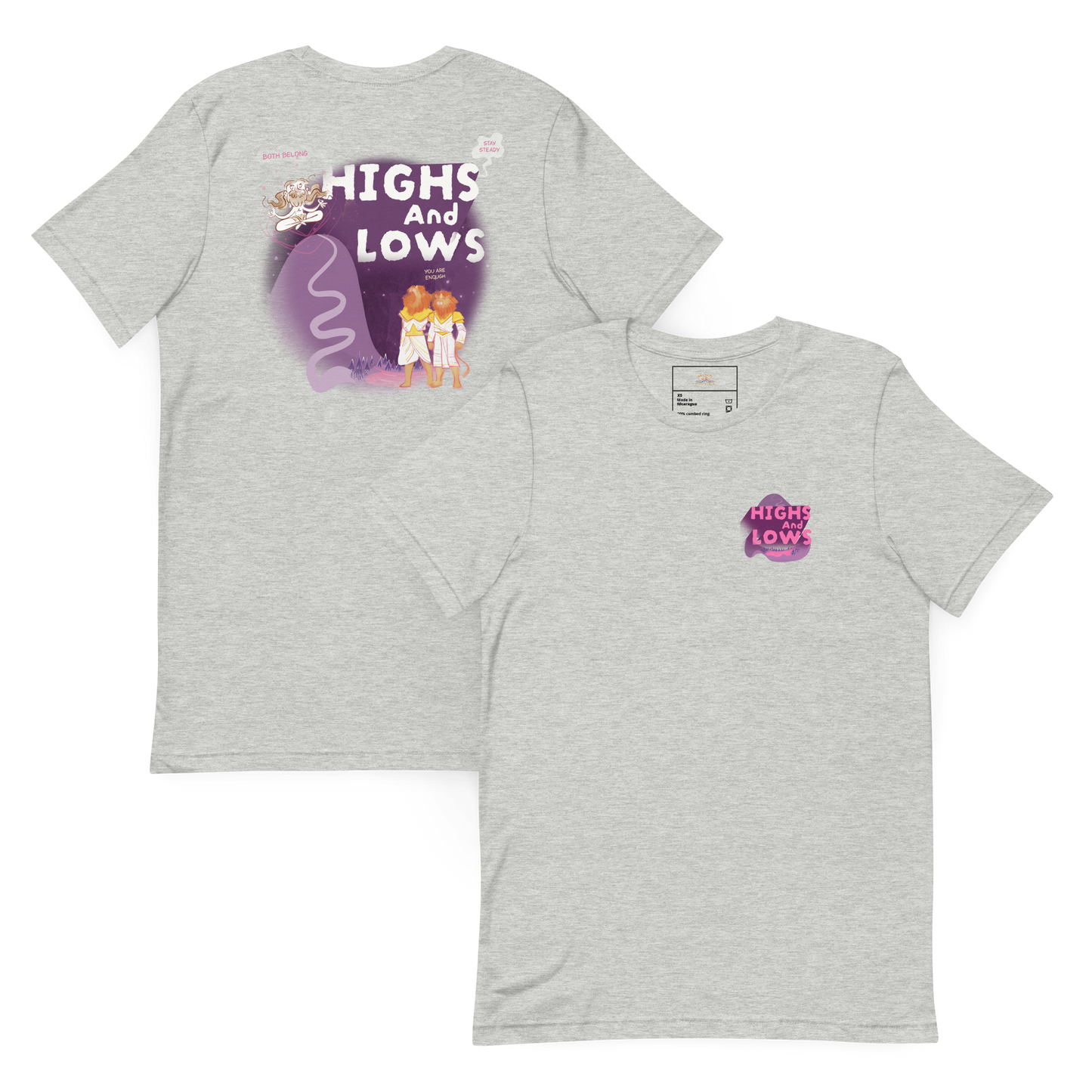 Highs and Lows | Adult Tee