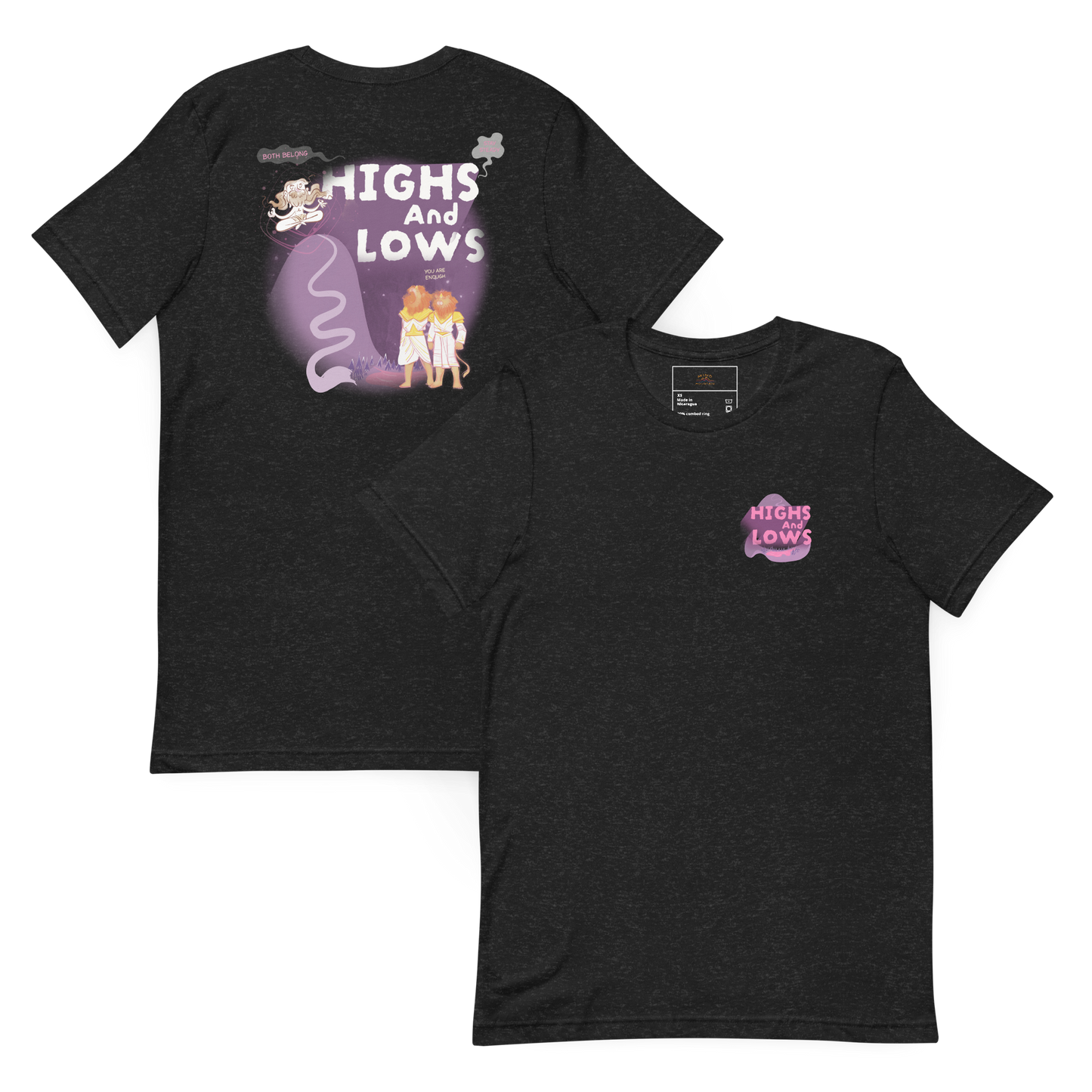 Highs and Lows | Adult Tee