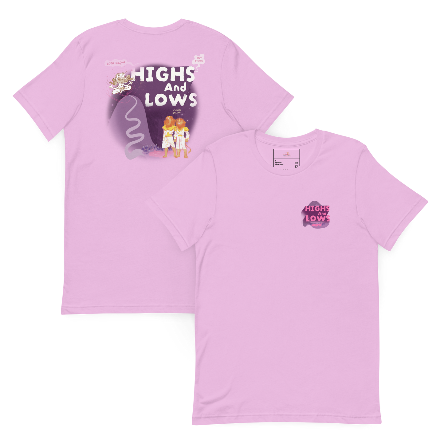 Highs and Lows | Adult Tee