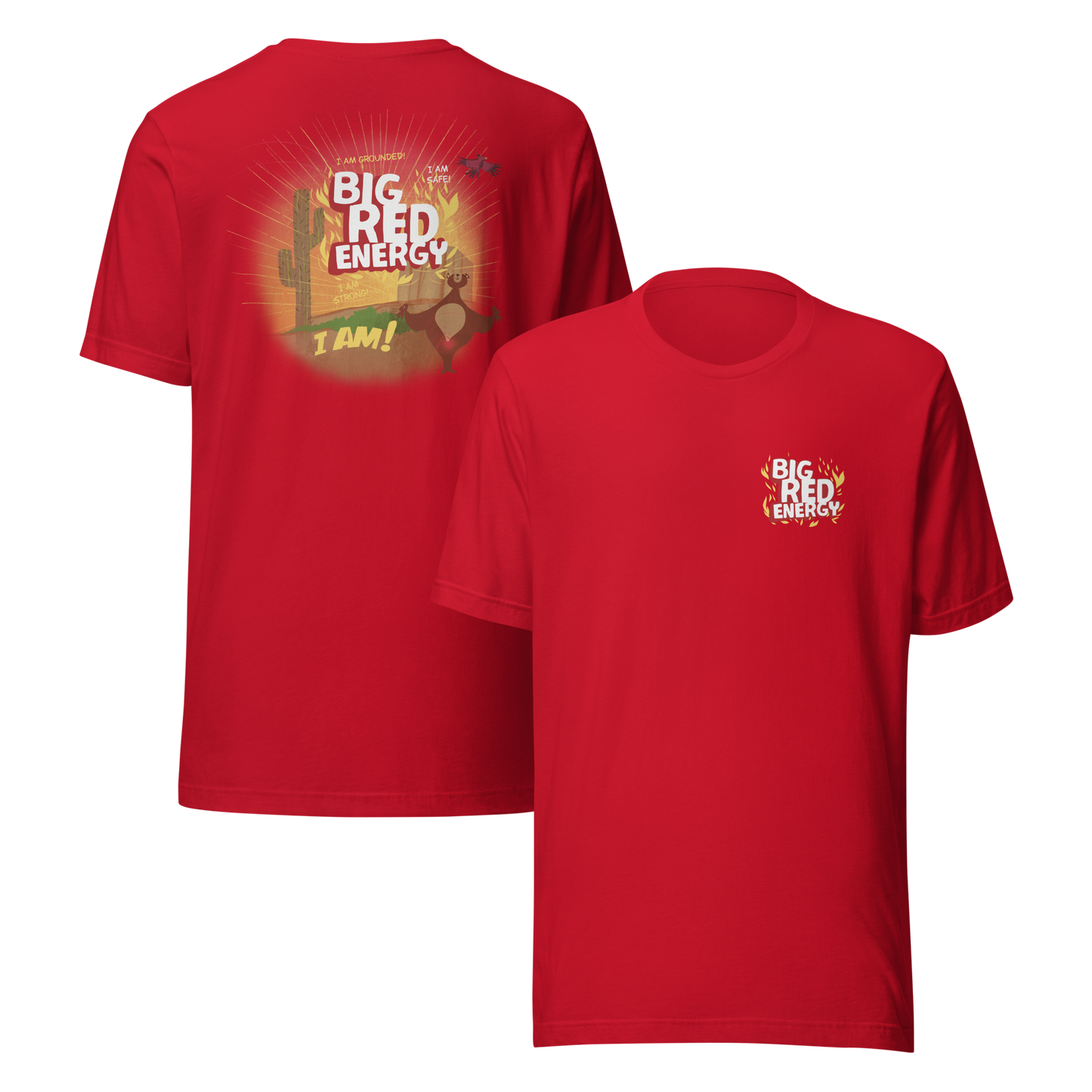 Big Red Energy | Adult Tee