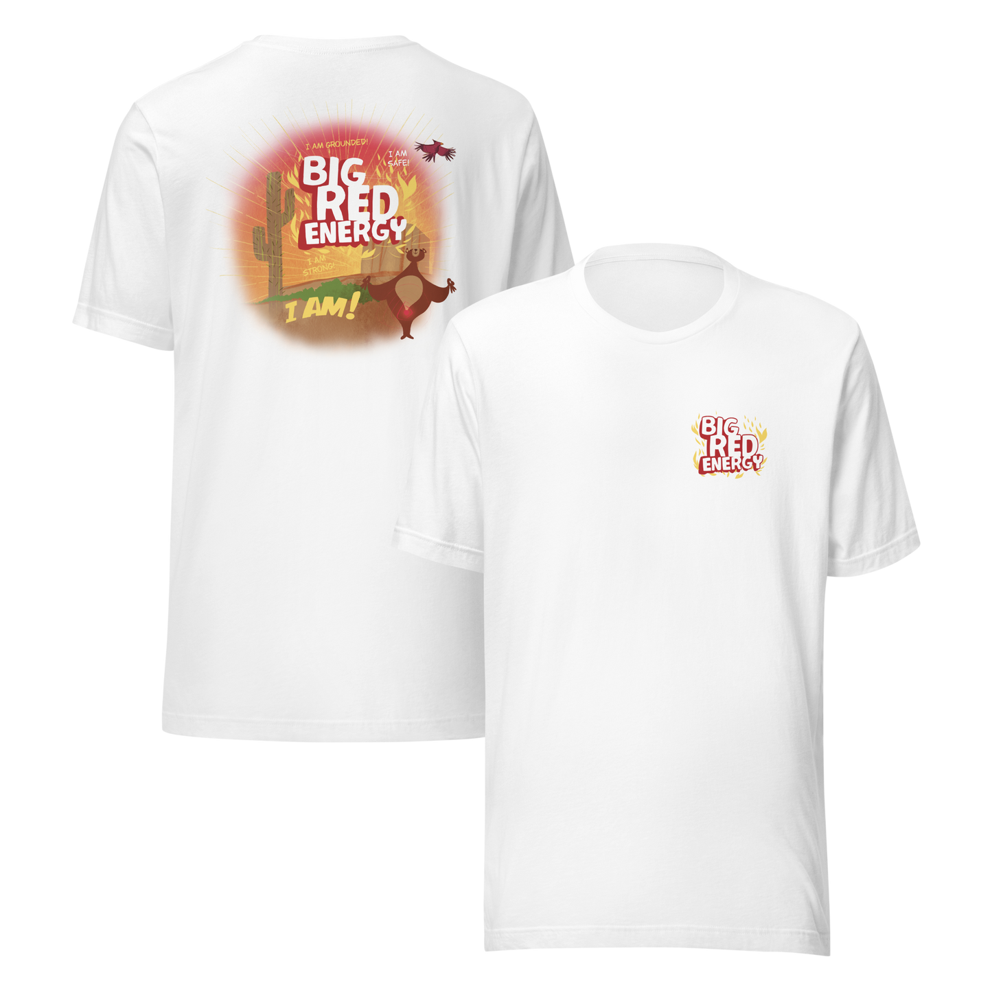 Big Red Energy | Adult Tee