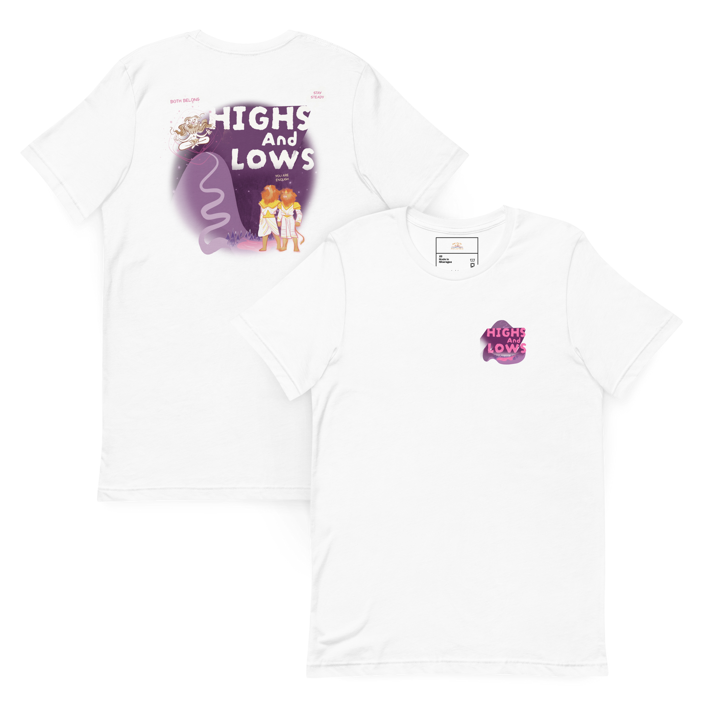 Highs and Lows | Adult Tee